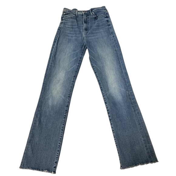 Women's MOTHER The Swooner Rascal Ankle Jeans in Vintage Blue - Picture 1 of 10